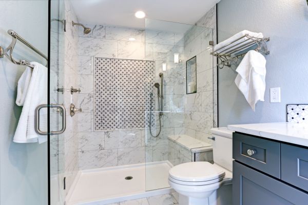 Shower Base Installation in Hixson